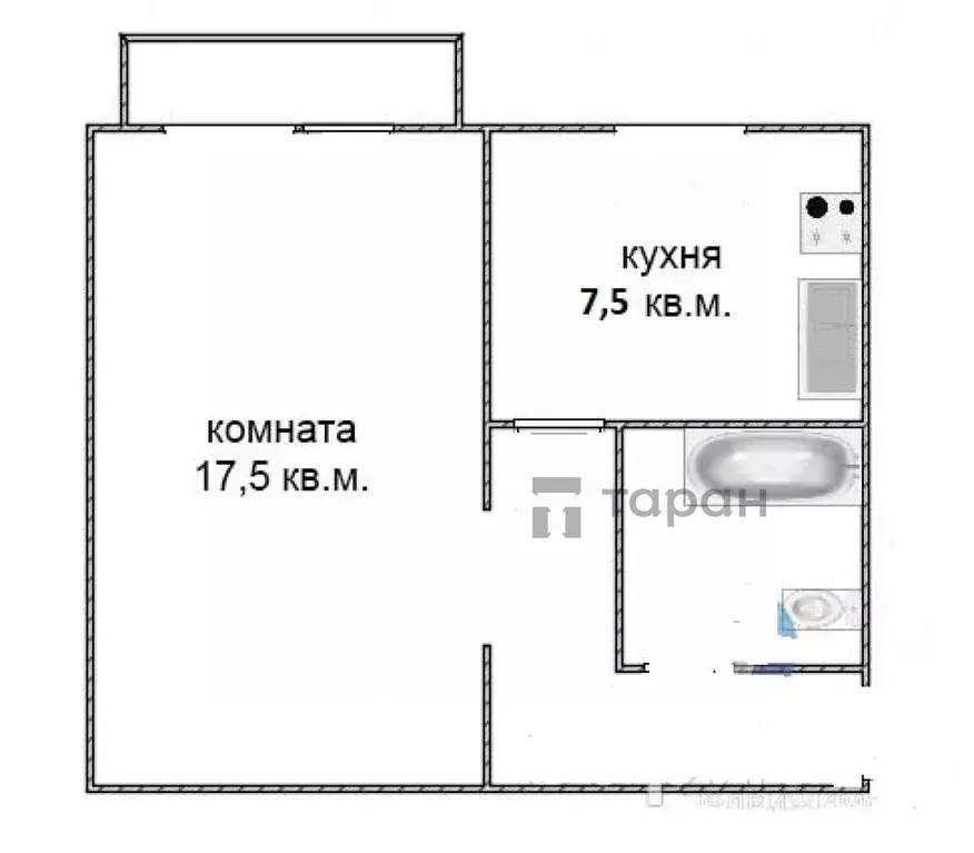 1-к кв. Челябинская область, Челябинск ул. Дегтярева, 98 (31.5 м) - Фото 2