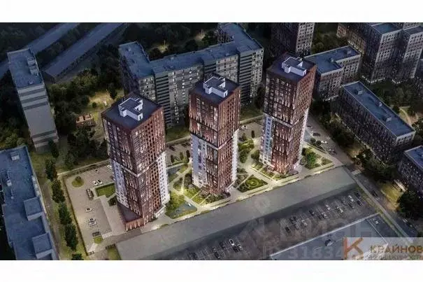 2-к кв. Воронежская область, Воронеж ул. Кривошеина, 13/14 (55.4 м) - Фото 1