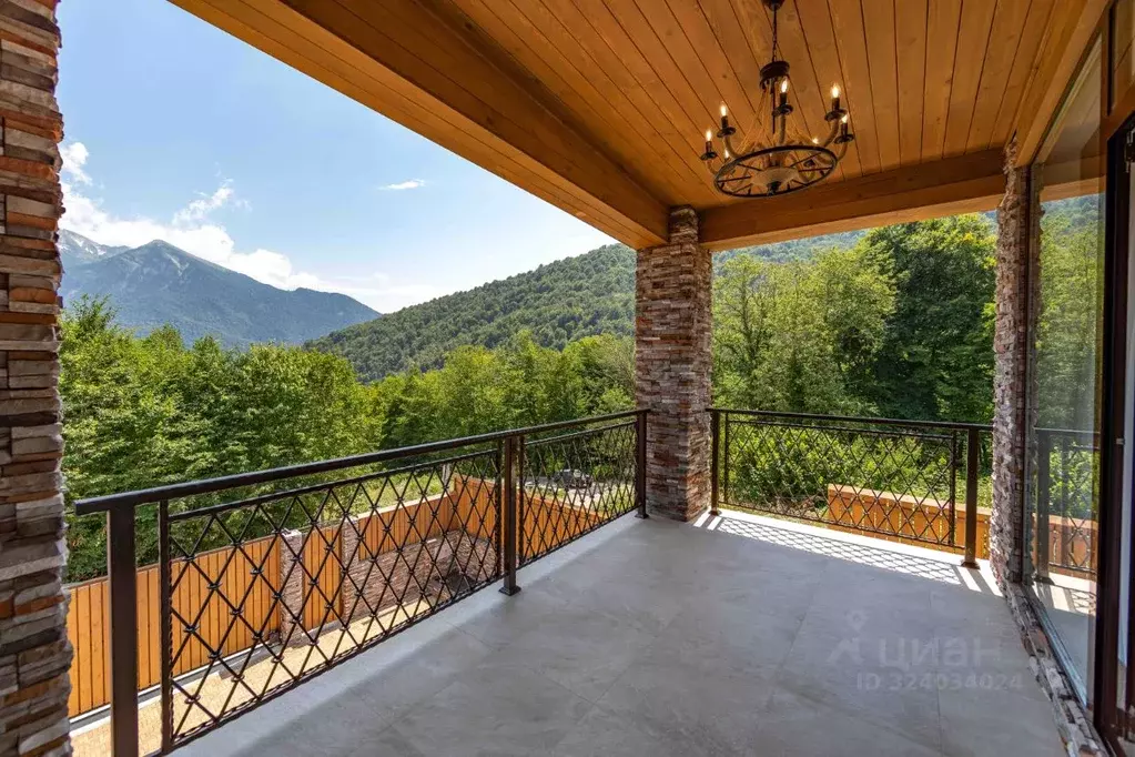 Коттедж в Краснодарский край, Сочи Красная Поляна пгт, ул. Ачишховская ... - Фото 2