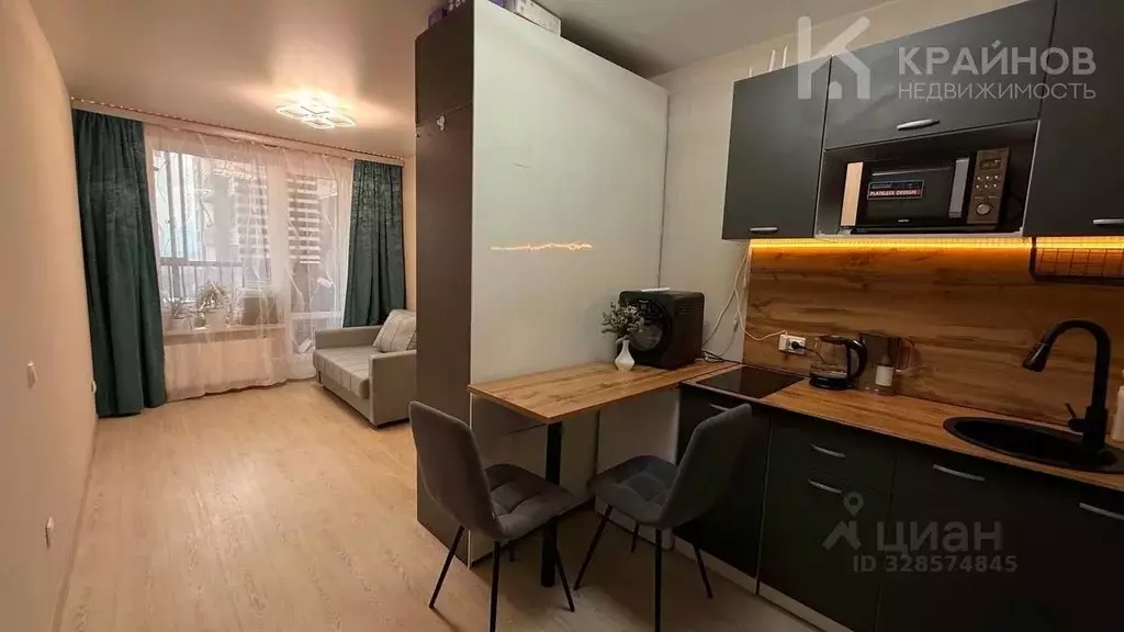 Студия Воронежская область, Воронеж Шилово мкр, ул. Теплоэнергетиков, ... - Фото 2