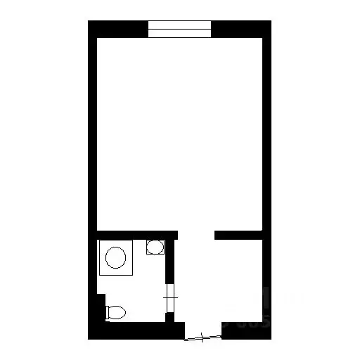 1-к кв. Татарстан, Альметьевск ул. Гафиатуллина, 13 (30.0 м) - Фото 1