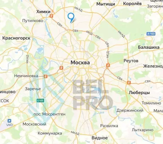 Торговая площадь в Москва Дубнинская ул., 14К2 (80 м) - Фото 1