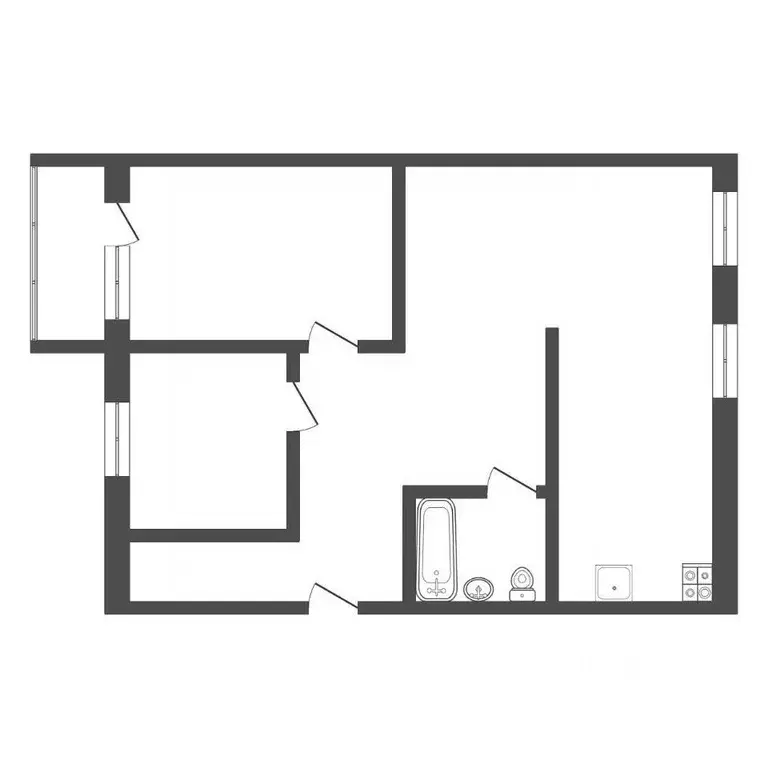 3-к кв. Тульская область, Богородицк ул. Урицкого, 23 (81.3 м) - Фото 1