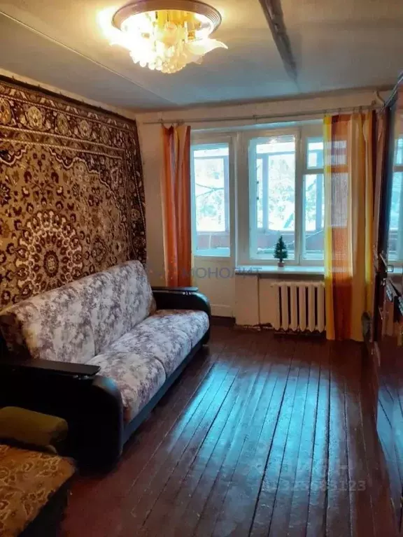 2-к кв. Нижегородская область, Нижний Новгород ул. Родионова, 3 (43.7 ... - Фото 1