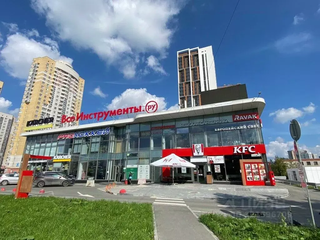 Торговая площадь в Свердловская область, Екатеринбург ул. Московская, ... - Фото 1