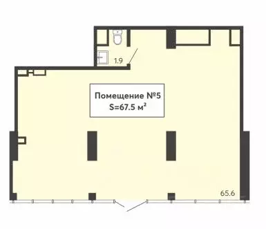 Помещение свободного назначения в Пензенская область, Пензенский ... - Фото 1