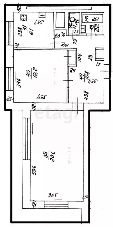 2-к кв. Калининградская область, Калининград Московский просп., 120 ... - Фото 2