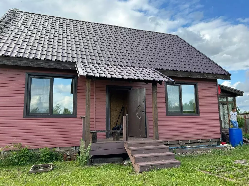 Дом в Пермский край, Пермский муниципальный округ, д. Малое Савино ул. ... - Фото 1