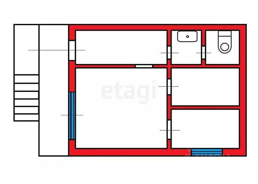 Офис в Тульская область, Узловая Первомайская ул., 60 (36 м) - Фото 1
