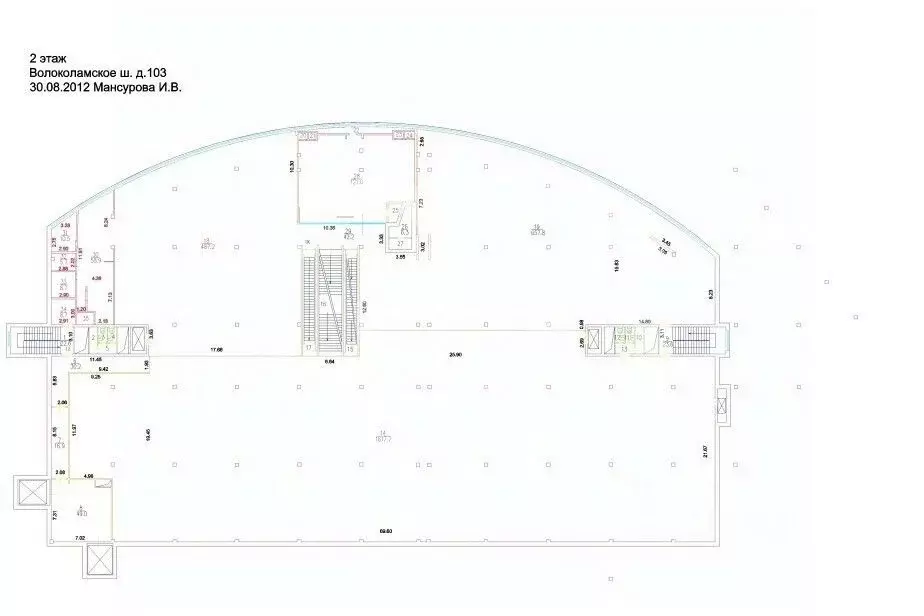 Помещение свободного назначения в Москва Волоколамское ш., 103 (5844 ... - Фото 2