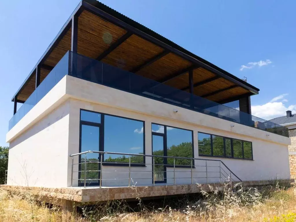 Дом в Крым, Алушта муниципальный округ, с. Виноградное  (390 м) - Фото 2