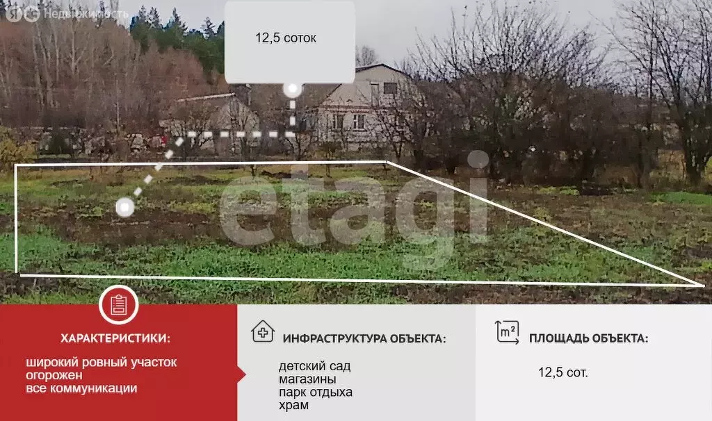 Участок в Валуйки, Локомотивная улица (12.5 м) - Фото 1