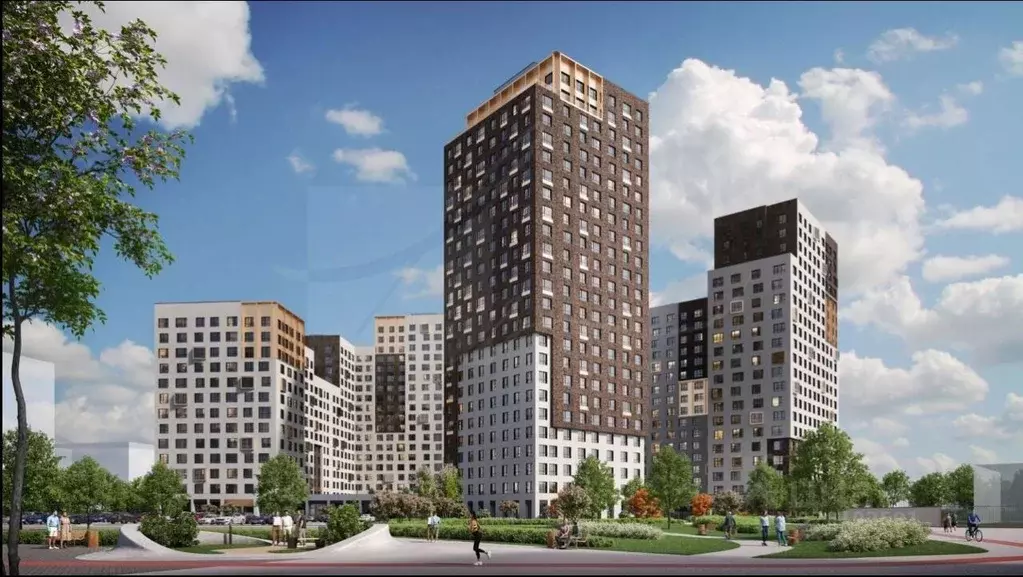 1-к кв. Московская область, Мытищи Страна.Парковая жилой комплекс ... - Фото 1