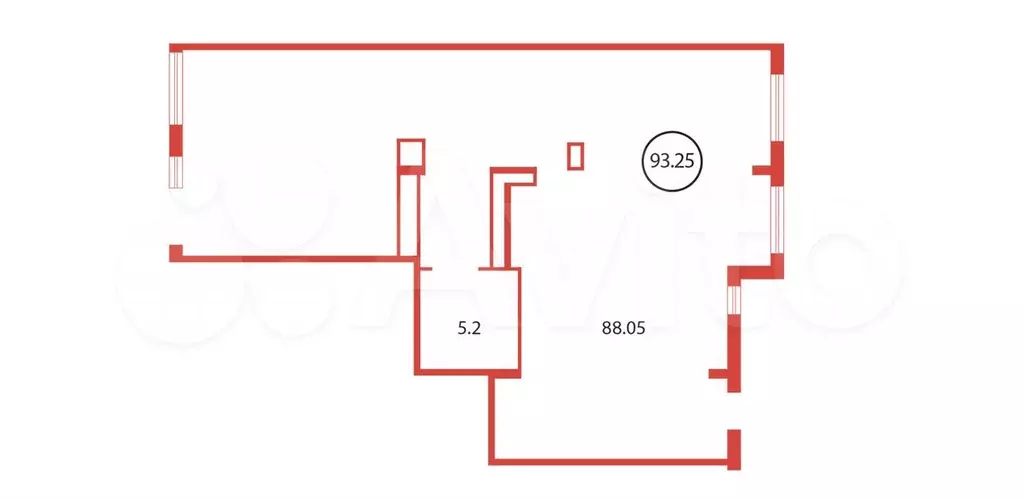 Продам помещение свободного назначения, 94.9 м - Фото 0