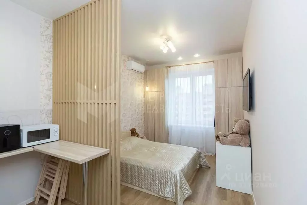 1-к кв. Тюменская область, Тюмень ул. Ю.-Р.Г. Эрвье, 34к1 (41.3 м) - Фото 1