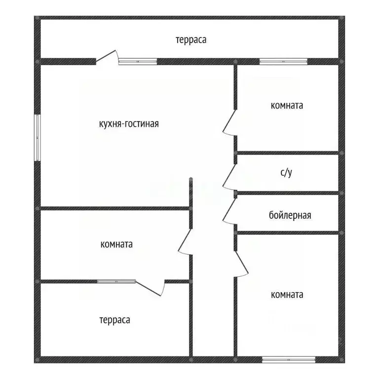 Дом в Башкортостан, Уфа городской округ, д. Самохваловка ул. ... - Фото 2