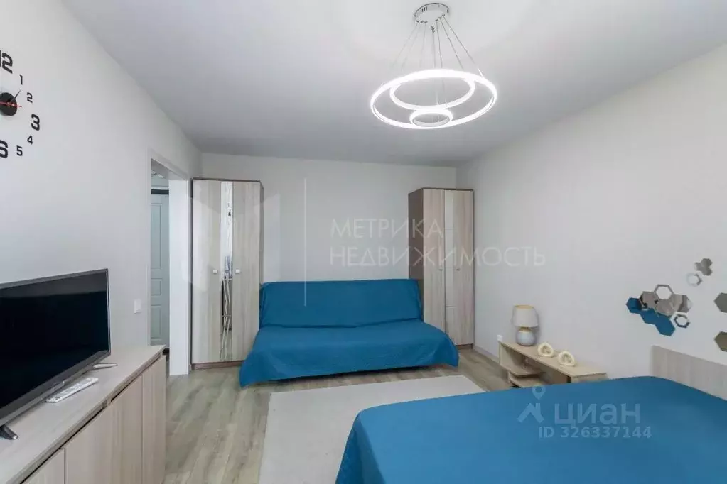 1-к кв. Тюменская область, Тюмень ул. Монтажников, 42А (39.4 м) - Фото 1