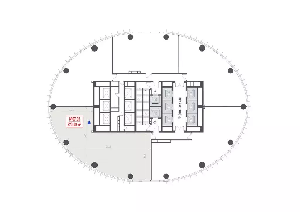 Офис (275.3 м) - Фото 2