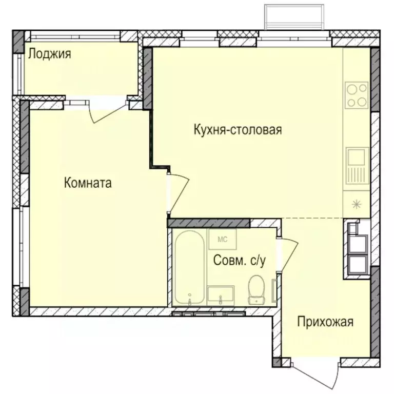 1-к кв. Удмуртия, Ижевск Автопроизводство жилрайон, Норвежский Лес ... - Фото 0