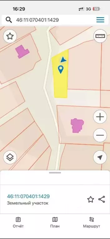 Участок в Курская область, Курский район, Клюквинский сельсовет, с. ... - Фото 1