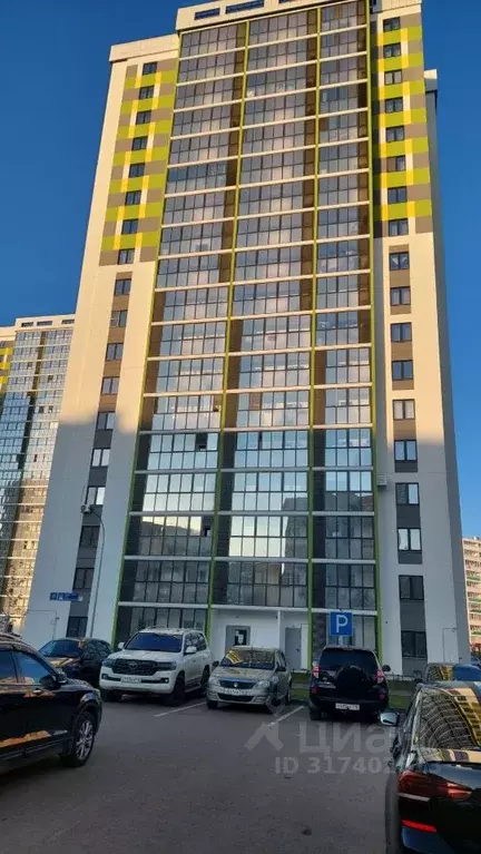 1-к кв. Татарстан, Набережные Челны ул. Виктора Полякова, 28 (40.0 м) - Фото 0