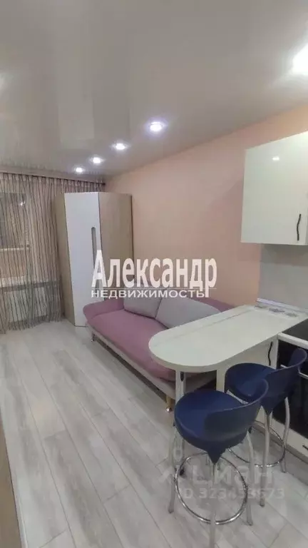 Студия Ленинградская область, Мурино Всеволожский район, бул. ... - Фото 2