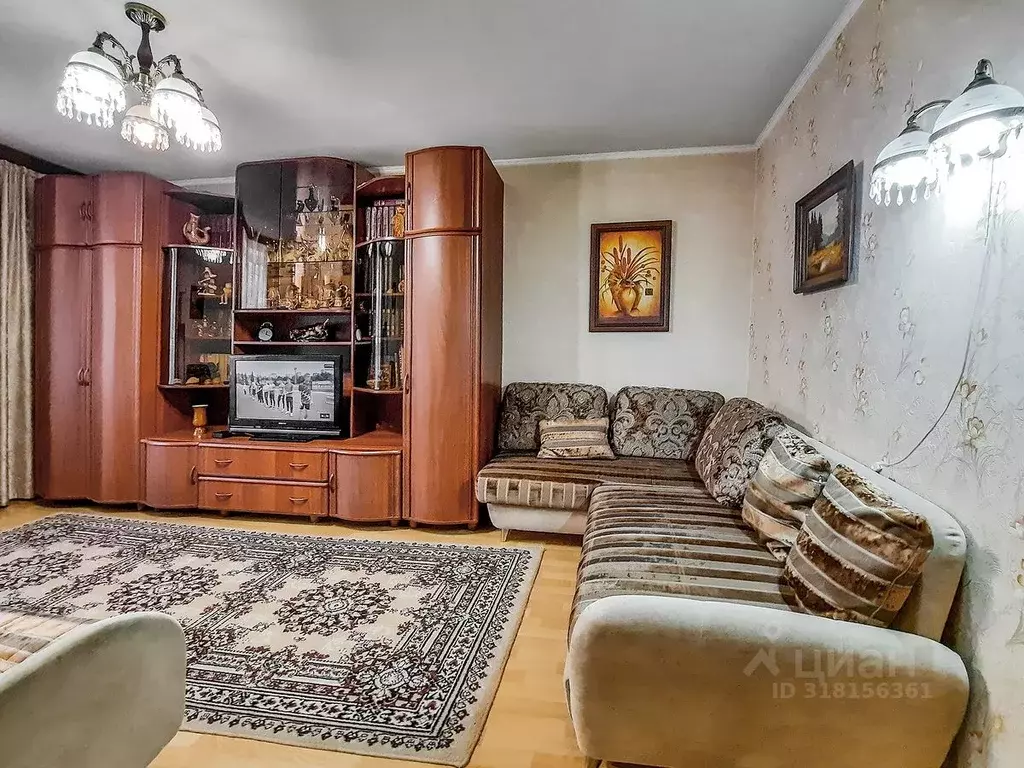 2-к кв. Москва, Москва, Московский г. 1-й мкр, 15 (50.0 м) - Фото 1