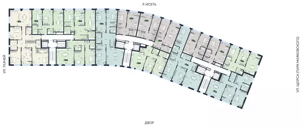 2-к кв. Свердловская область, Екатеринбург ул. Машинная, 1в/3 (84.5 м) - Фото 0