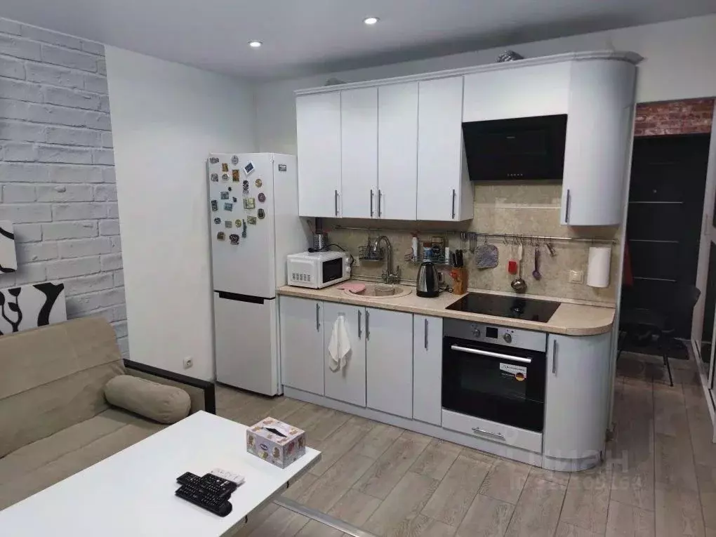 Студия Московская область, Домодедово Южный мкр, ул. Курыжова, 16 ... - Фото 1