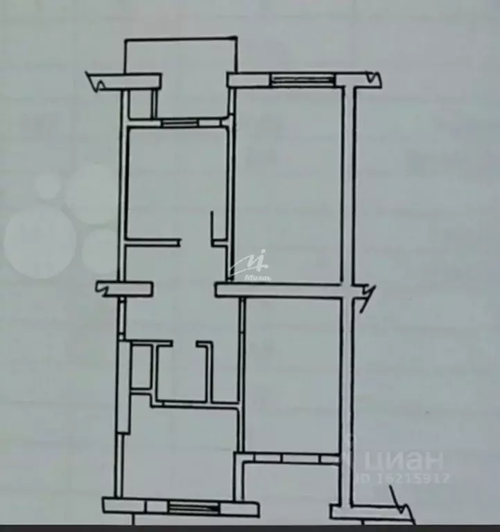 3-к кв. Севастополь с. Верхнесадовое, ул. Севастопольская, 80 (71.0 м) - Фото 2