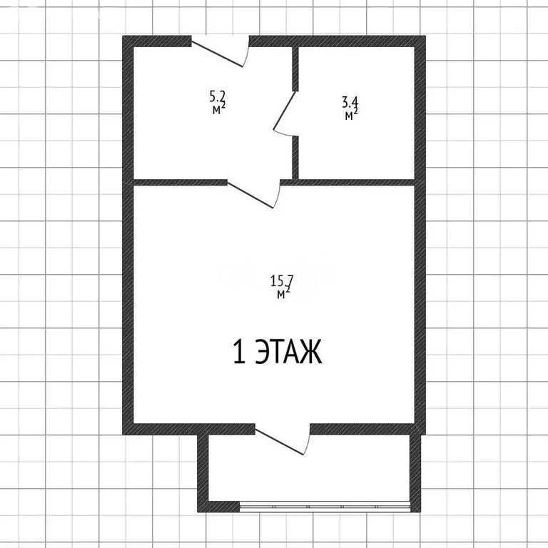 Квартира-студия: Краснодар, Измаильская улица, 82к1 (39.8 м) - Фото 1