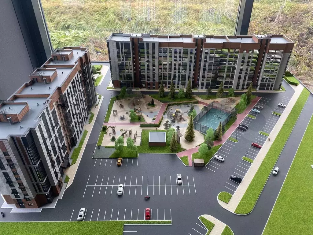 Квартира-студия, 28,4 м, 4/10 эт. - Фото 1