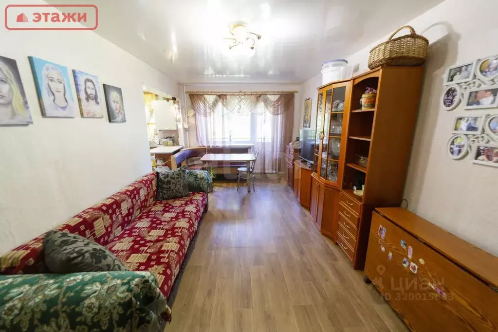 3-к кв. Карелия, Лахденпохья ул. Ленина, 6 (55.9 м) - Фото 1