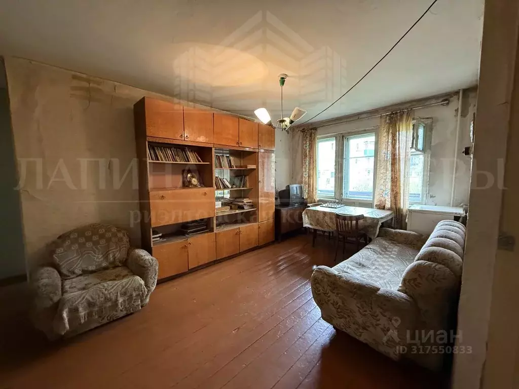 3-к кв. Кемеровская область, Новокузнецк ул. Кузнецова, 11 (59.7 м) - Фото 0