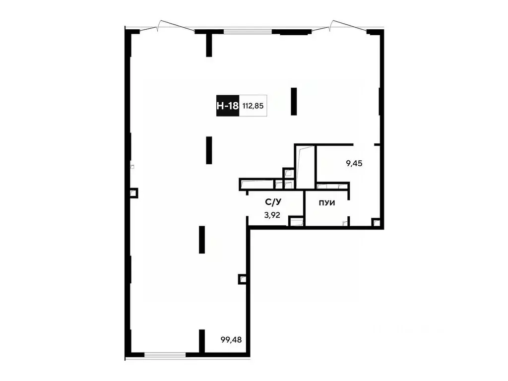 Помещение свободного назначения в Московская область, Пушкино ... - Фото 1