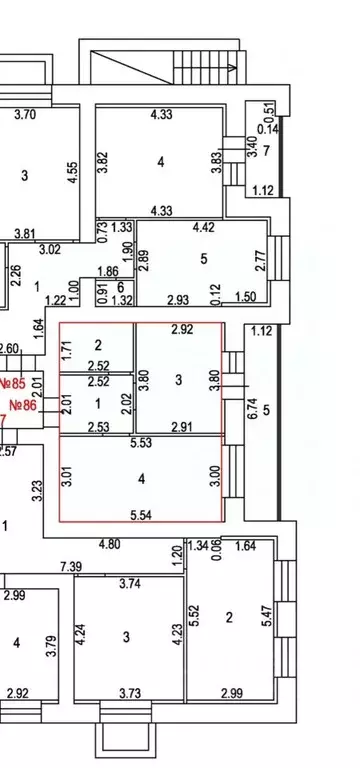 1-к кв. Тамбовская область, Тамбов Радужный мкр, ул. Сабуровская, 1Бк1 ... - Фото 2