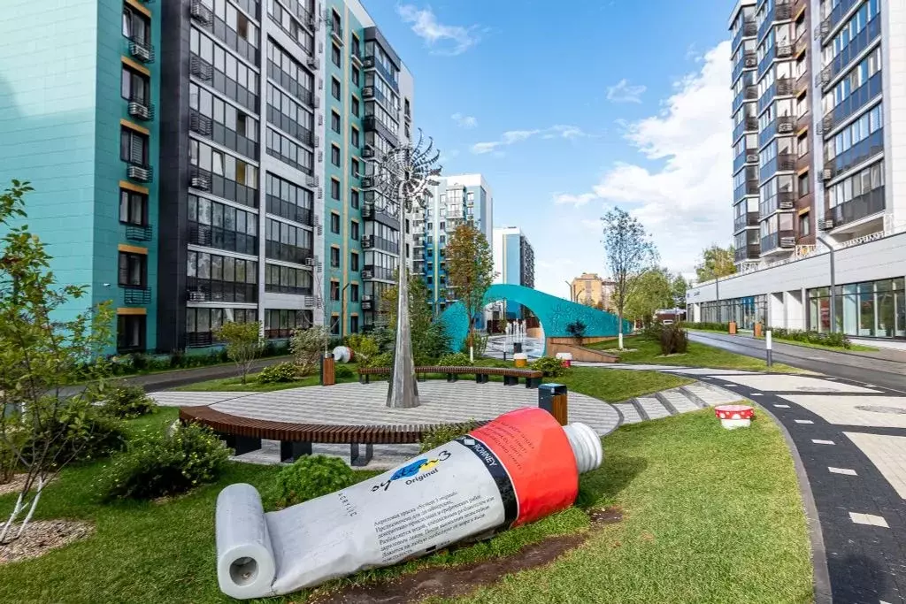 1-к кв. Татарстан, Казань ул. Николая Ершова, 66Б (41.0 м) - Фото 0