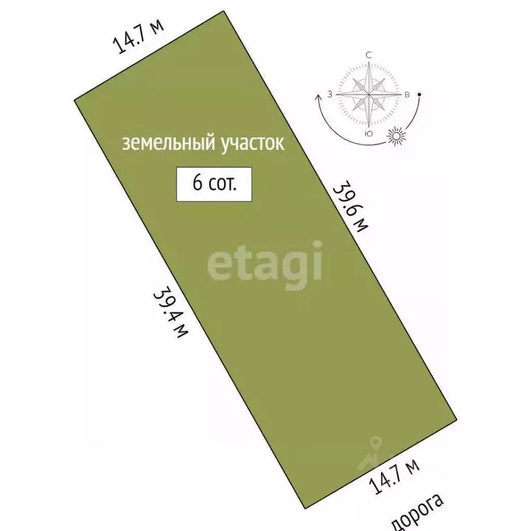 Участок в Ростовская область, Мясниковский район, Краснокрымское ... - Фото 2