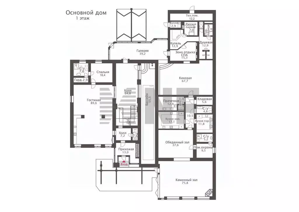 Коттедж в Ленинградская область, Выборгский район, Советское городское ... - Фото 1