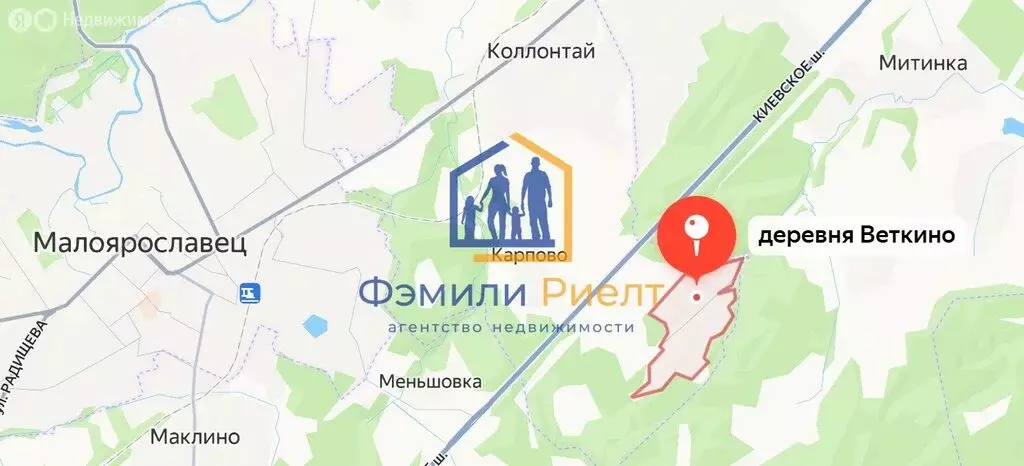 Участок в сельское поселение Коллонтай, деревня Веткино, Полевая улица ... - Фото 0