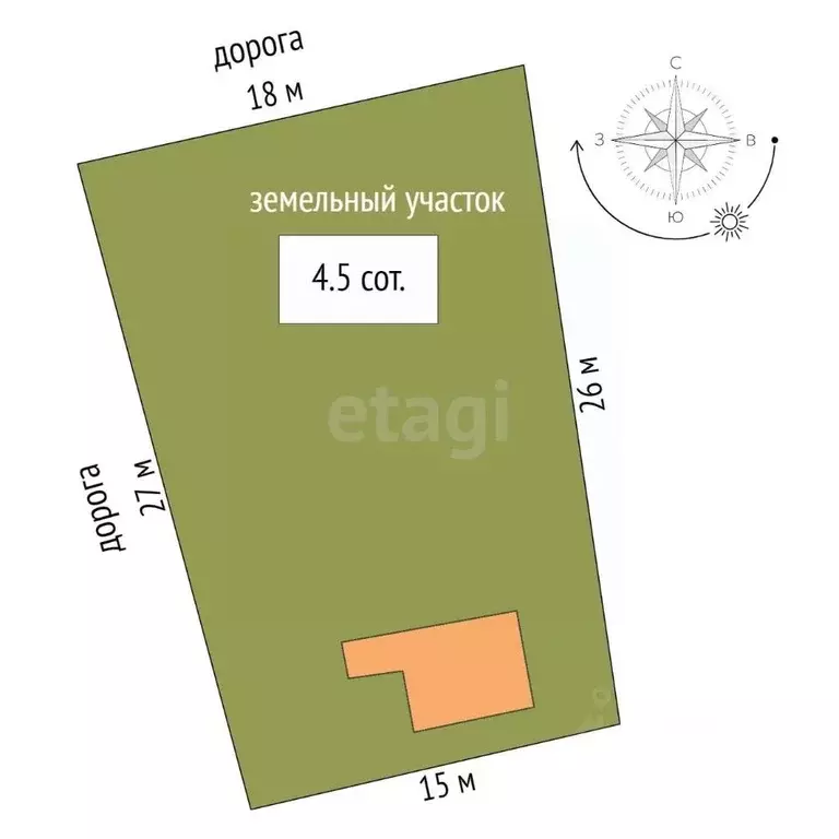 Дом в Орловская область, Орловский район, Мезенка СНТ 348 (40 м) - Фото 1