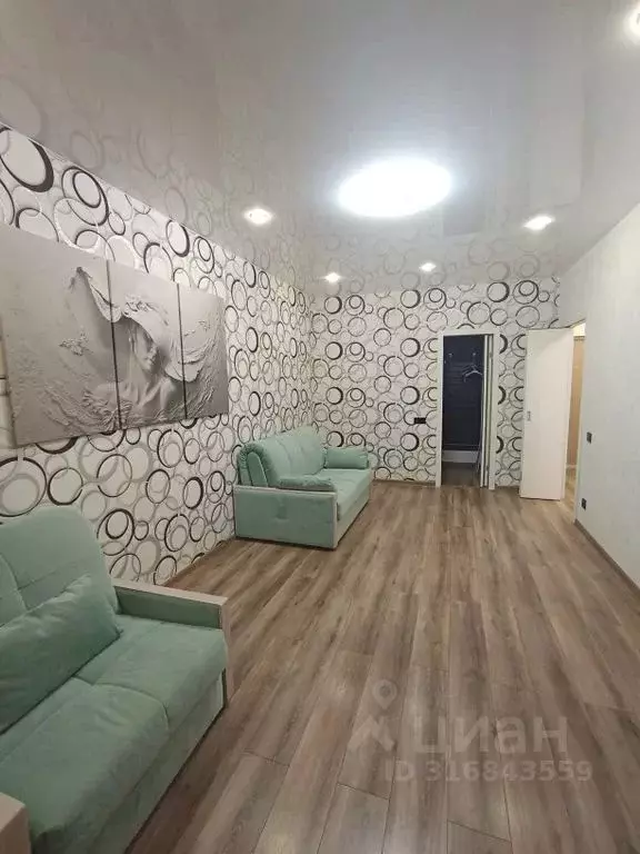 1-к кв. Санкт-Петербург Ириновский просп., 43 (45.0 м) - Фото 1