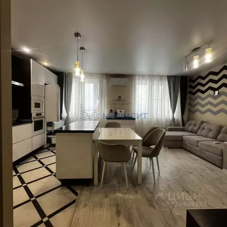 2-к кв. Нижегородская область, Нижний Новгород бул. Южный, 20 (68.05 ... - Фото 2