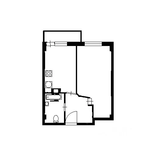 1-к кв. Ленинградская область, Всеволожск Южный мкр, ул. Доктора ... - Фото 2