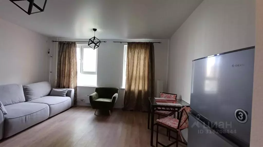 Студия Ярославская область, Ярославль ул. Лескова, 38 (27.4 м) - Фото 1