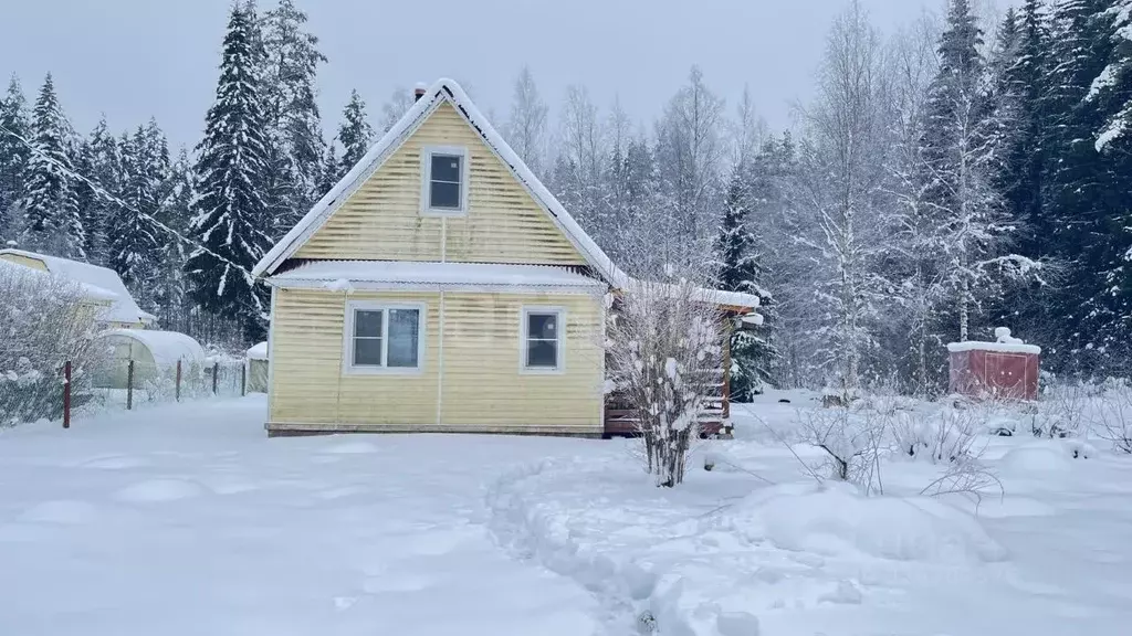 Дом в Ленинградская область, Киришский район, Будогощское городское ... - Фото 1