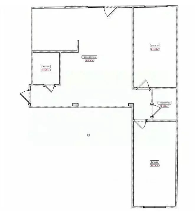 3-к кв. волгоградская область, волгоград иркутская ул, 9 (59.3 м) - Фото 1