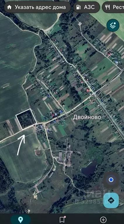 Участок в Владимирская область, Меленковский муниципальный округ, д. ... - Фото 1