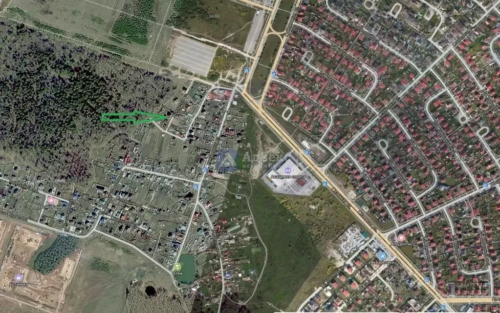 Участок в Тюменская область, Тюмень Пшеничная ул., 10 (5.5 сот.) - Фото 0