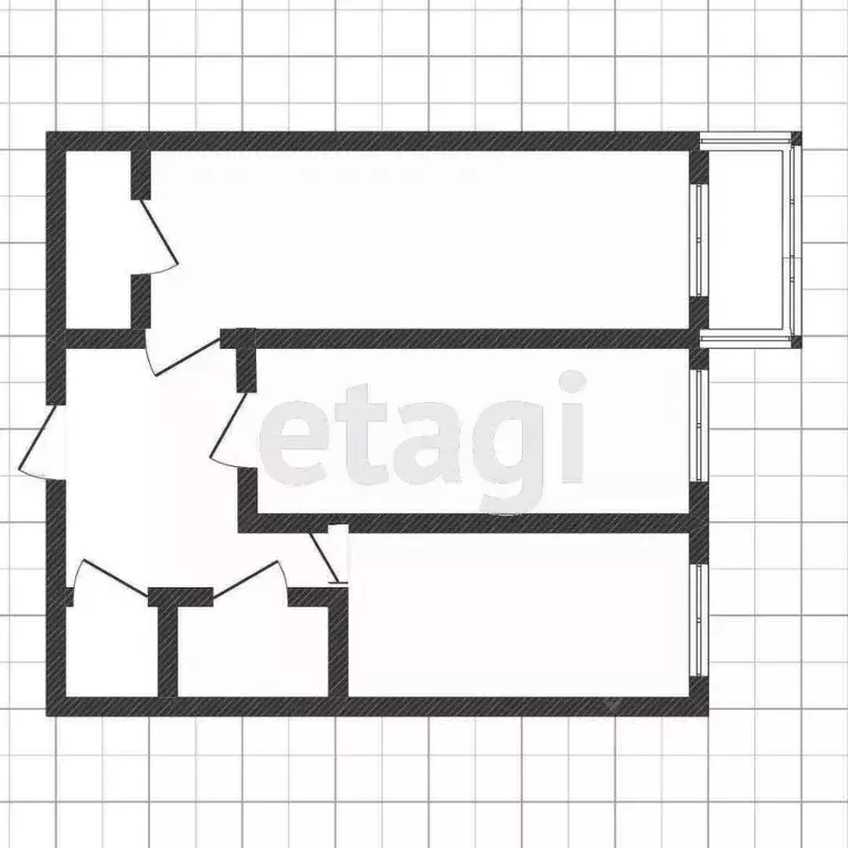 3-к кв. Липецкая область, Грязи ул. Правды, 45 (58.4 м) - Фото 1